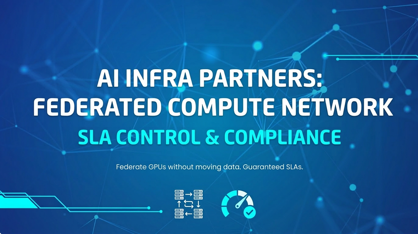 AI 基础设施伙伴如何构建联邦算力网络并管理 SLA